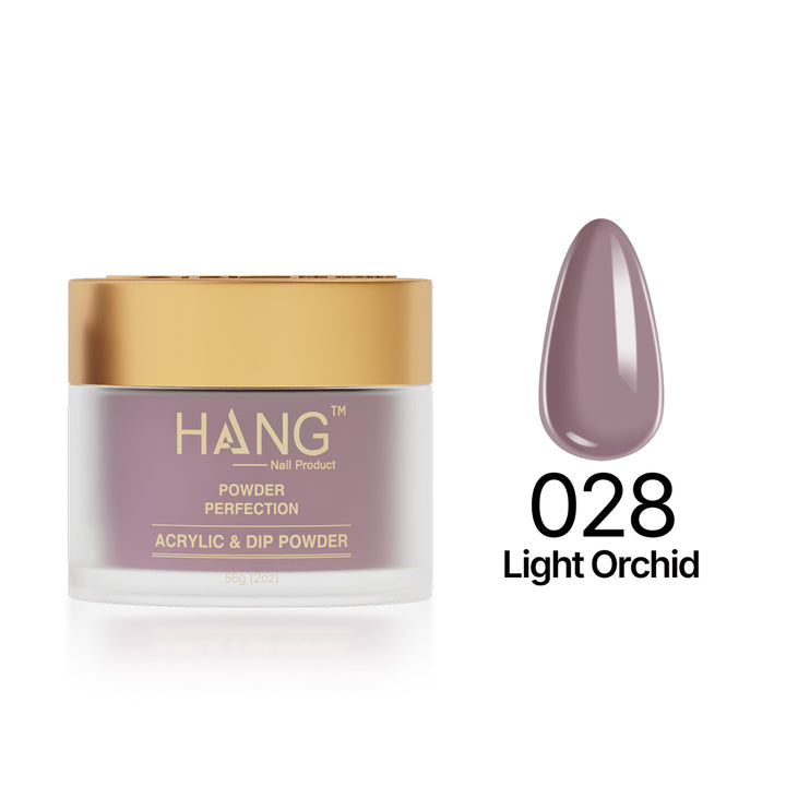 028 Light Orchid - Moonlight Dip Powder- Hang Nail Product Dip Powder