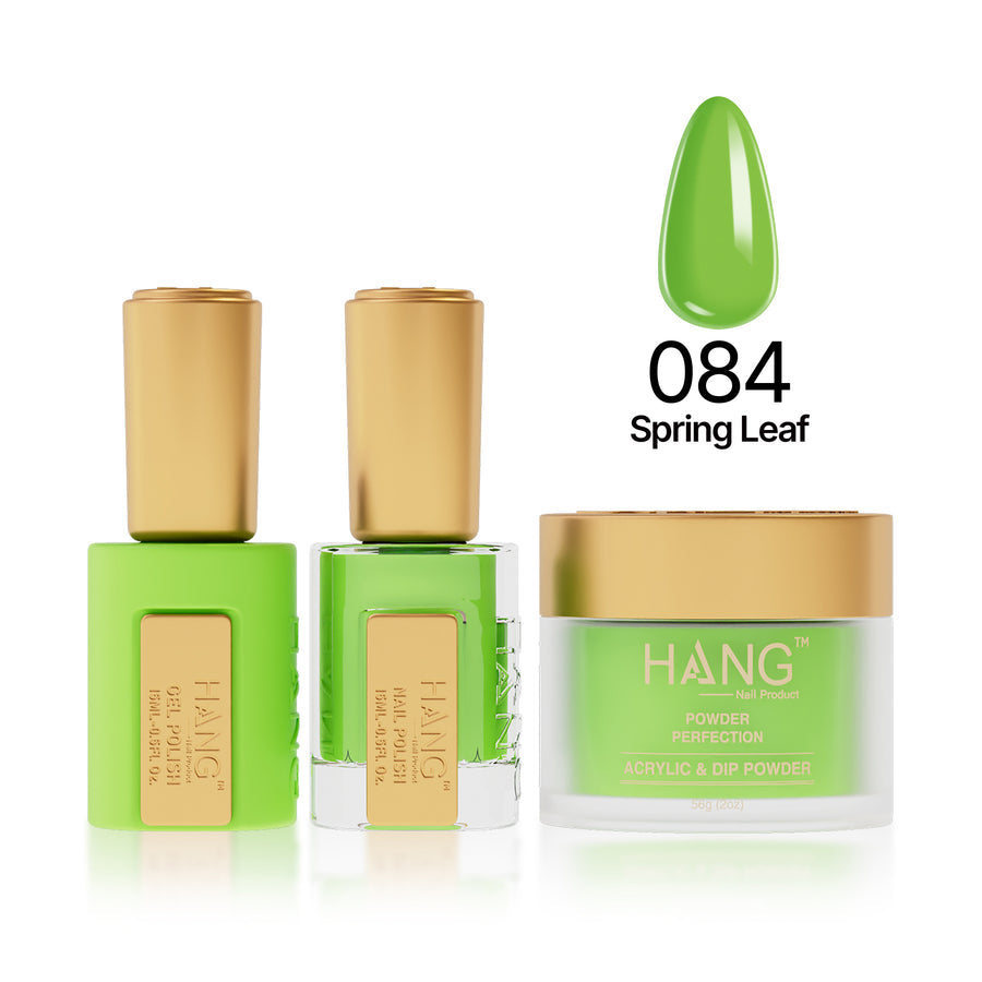 084 Spring Leaf - Moonlight Trio - Hang Nail Product Trio Matching Set