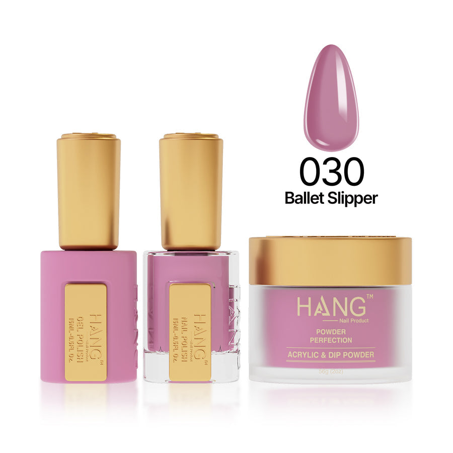 030 Ballet Slipper - Moonlight Trio - Hang Nail Product Trio Matching Set