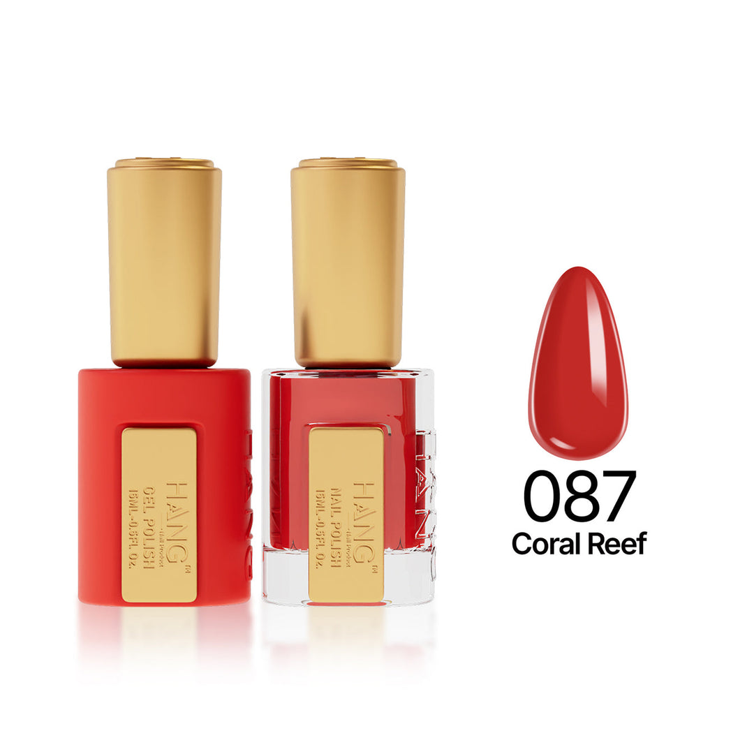 087 Coral Reef - Moonlight Duo - Hang Nail Product Duo Matching Set