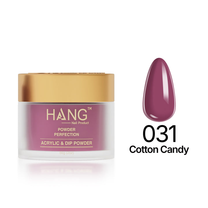 031 Cotton Candy - Moonlight Dip Powder- Hang Nail Product Dip Powder