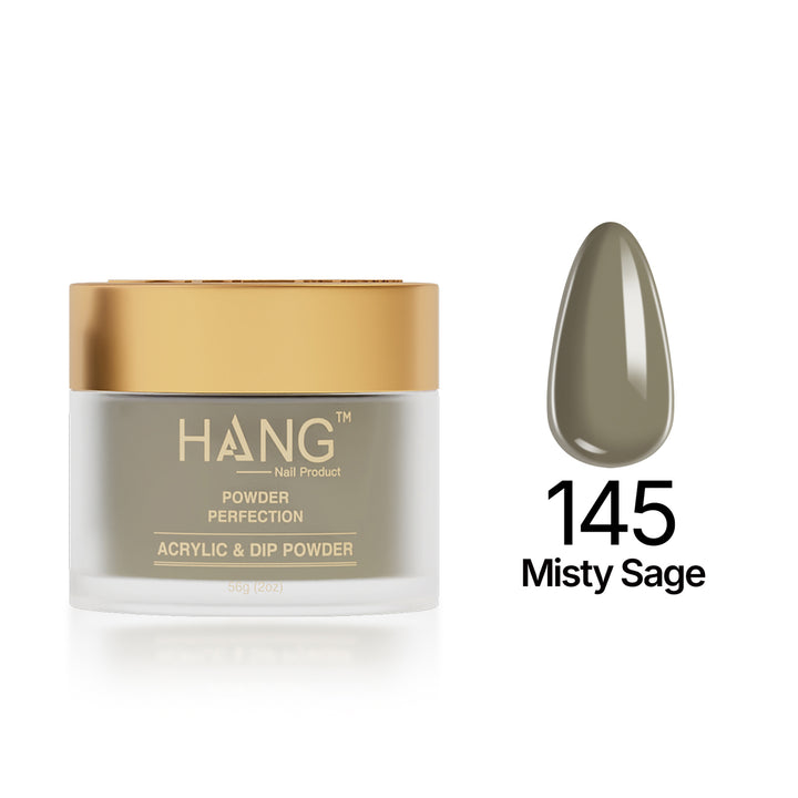 145 Misty Sage - Moonlight Dip Powder- Hang Nail Product Dip Powder