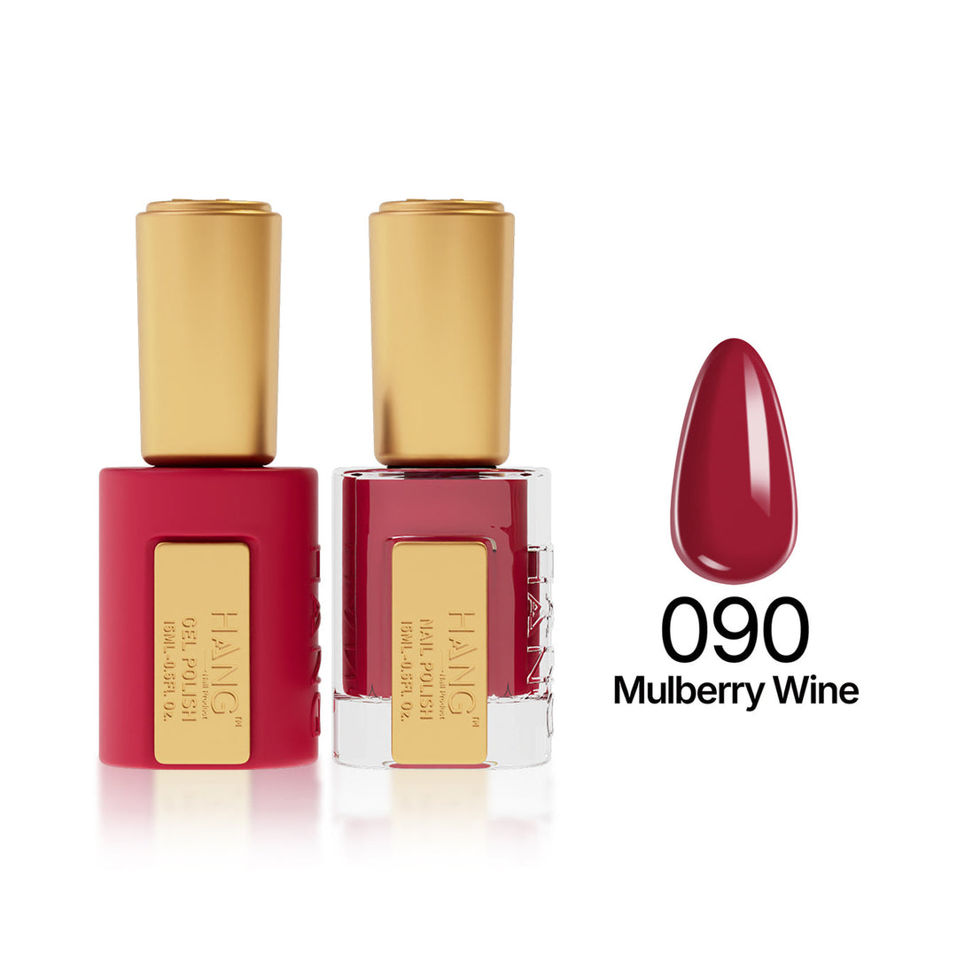 090 Mulberry Wine - Moonlight Duo - Hang Nail Product Duo Matching Set