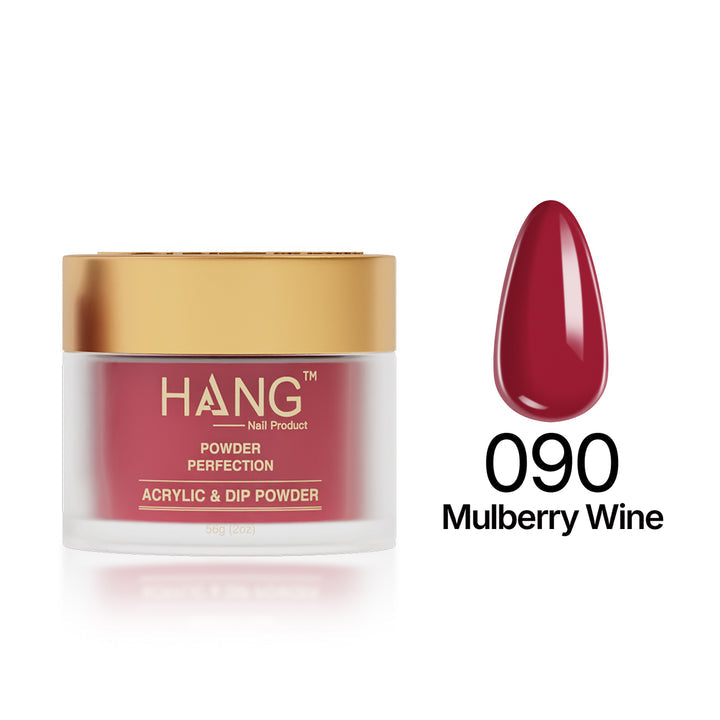 090 Mulberry Wine - Moonlight Dip Powder- Hang Nail Product Dip Powder