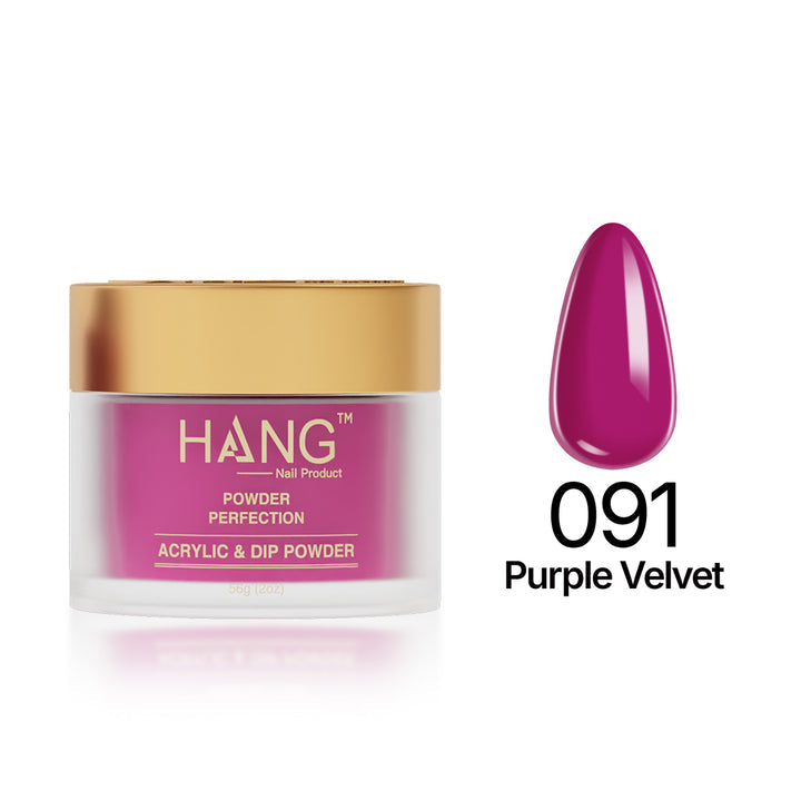091 Purple Velvet - Moonlight Dip Powder- Hang Nail Product Dip Powder