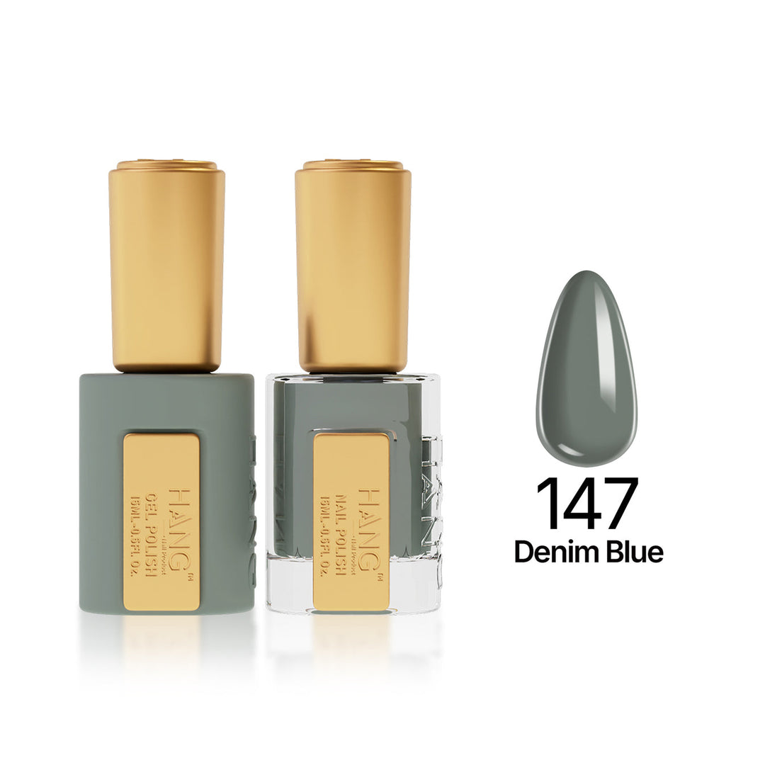 147 Denim Blue - Moonlight Duo - Hang Nail Product Duo Matching Set