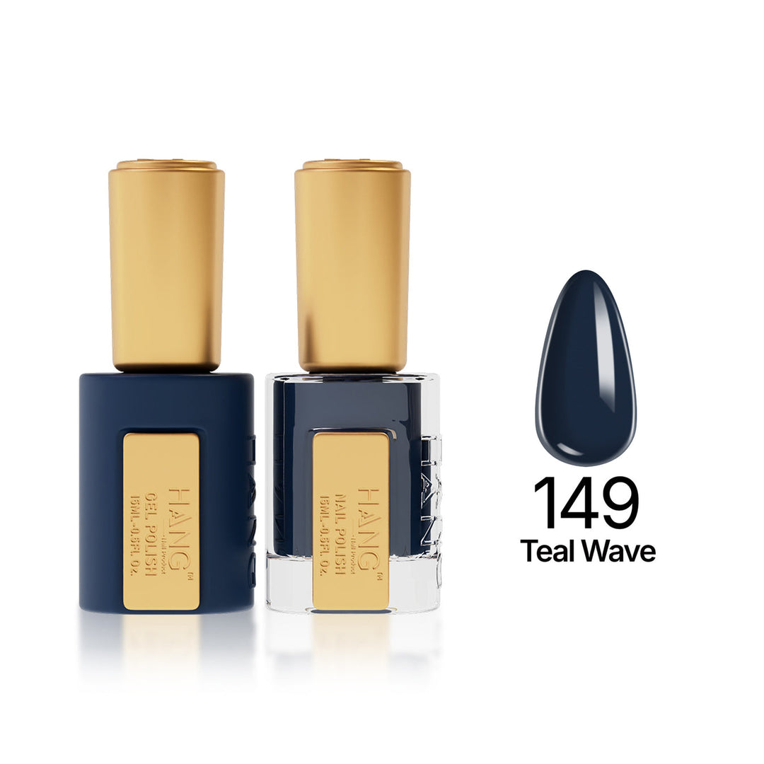 149 Teal Wave - Moonlight Duo - Hang Nail Product Duo Matching Set