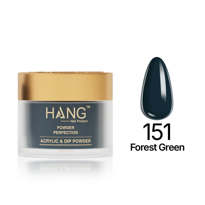 151 Forest Green - Moonlight Dip Powder- Hang Nail Product Dip Powder