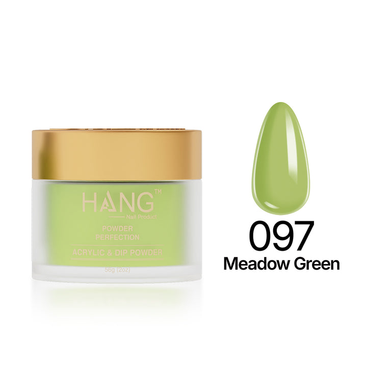 097 Meadow Green - Moonlight Dip Powder- Hang Nail Product Dip Powder