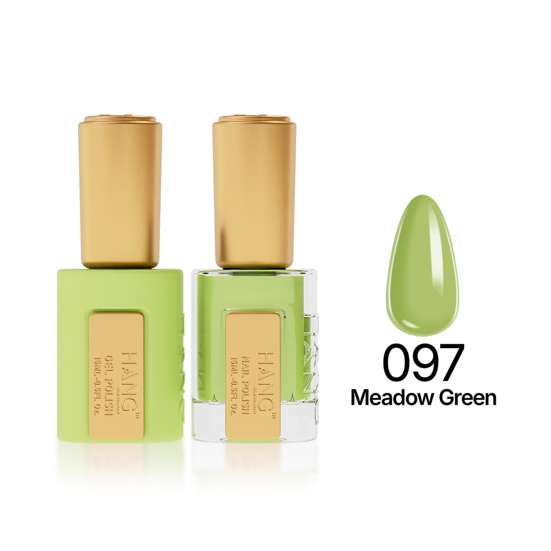 097 Meadow Green - Moonlight Duo - Hang Nail Product Duo Matching Set
