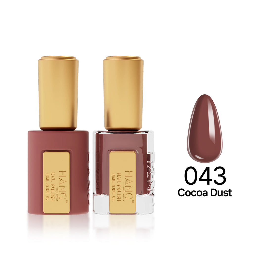 043 Cocoa Dust  - Moonlight Duo - Hang Nail Product Duo Matching Set