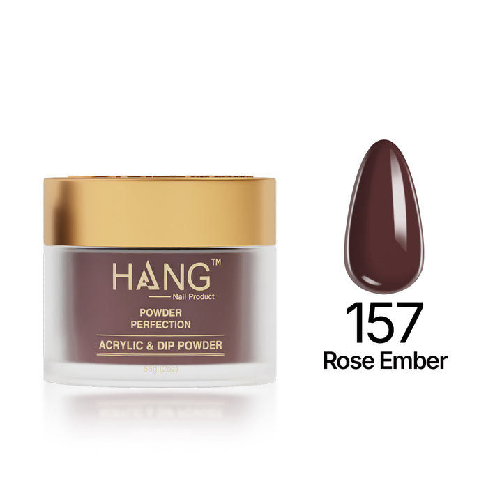157 Rose Amber - Moonlight Dip Powder- Hang Nail Product Dip Powder