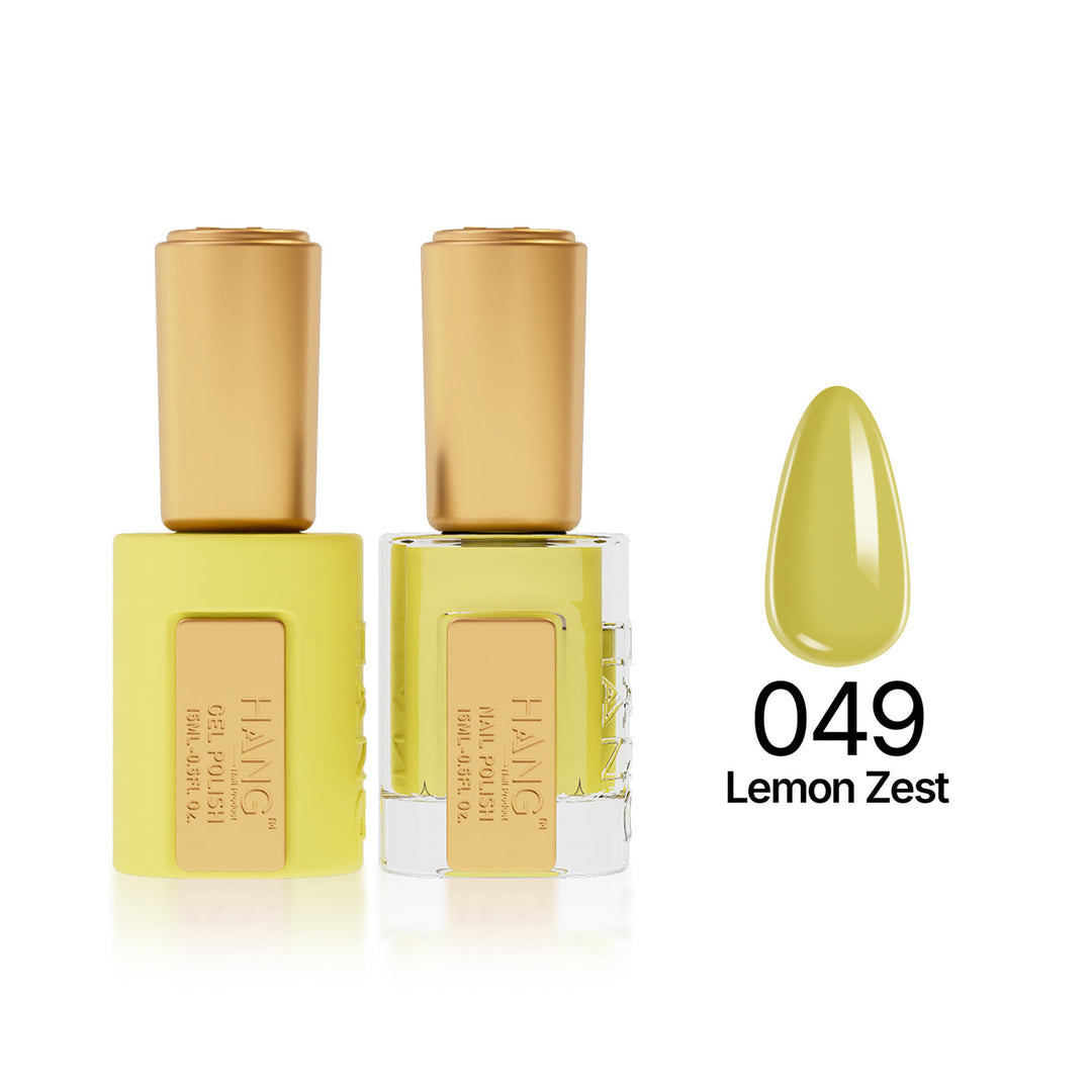 049 Lemon Zest  - Moonlight Duo - Hang Nail Product Duo Matching Set