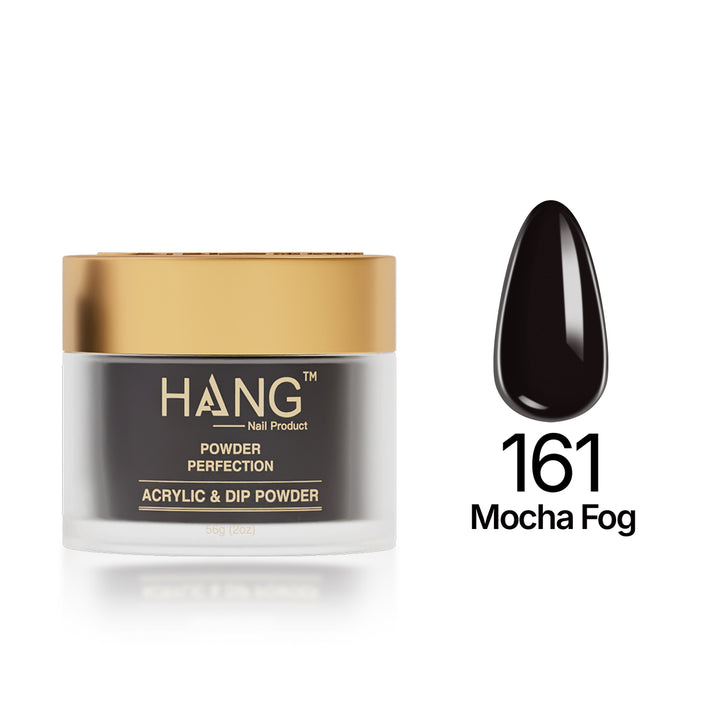 161 Mocha Fog - Moonlight Dip Powder- Hang Nail Product Dip Powder