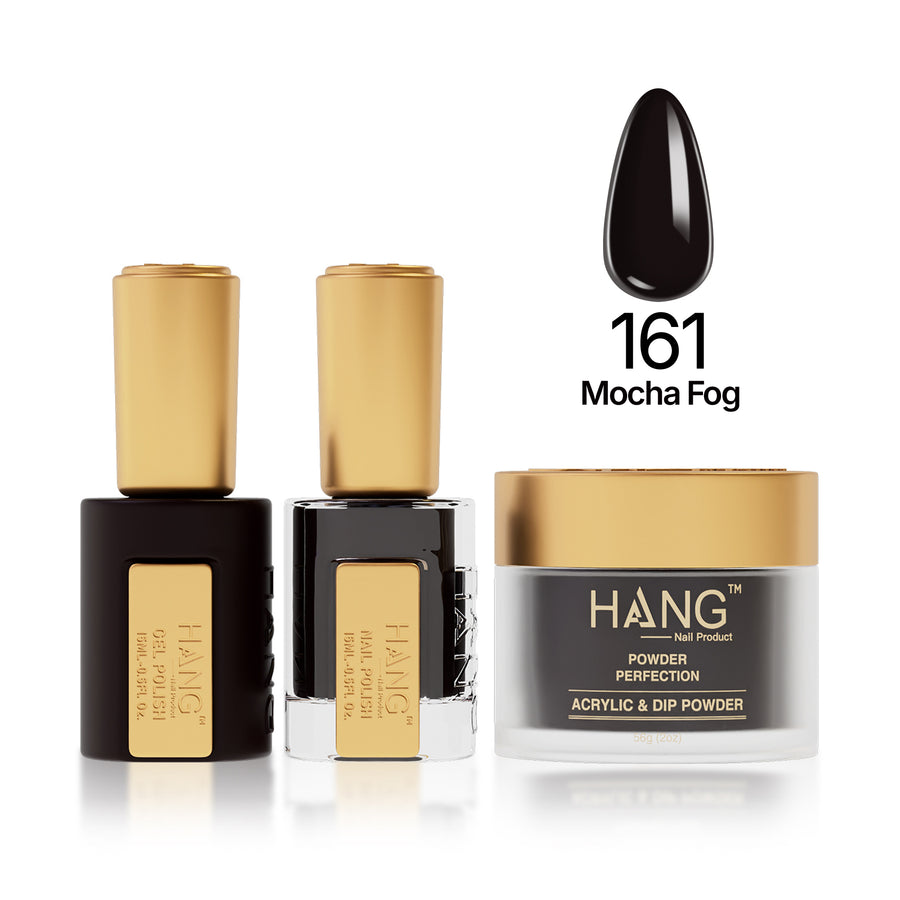 161 Mocha Fog - Moonlight Trio - Hang Nail Product Trio Matching Set
