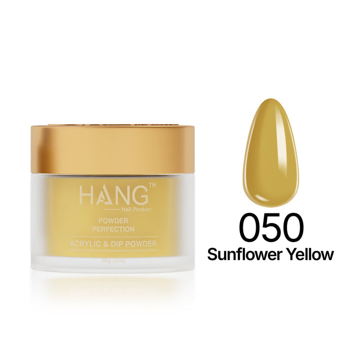 050 Sunflower Yellow  - Moonlight Dip Powder- Hang Nail Product Dip Powder