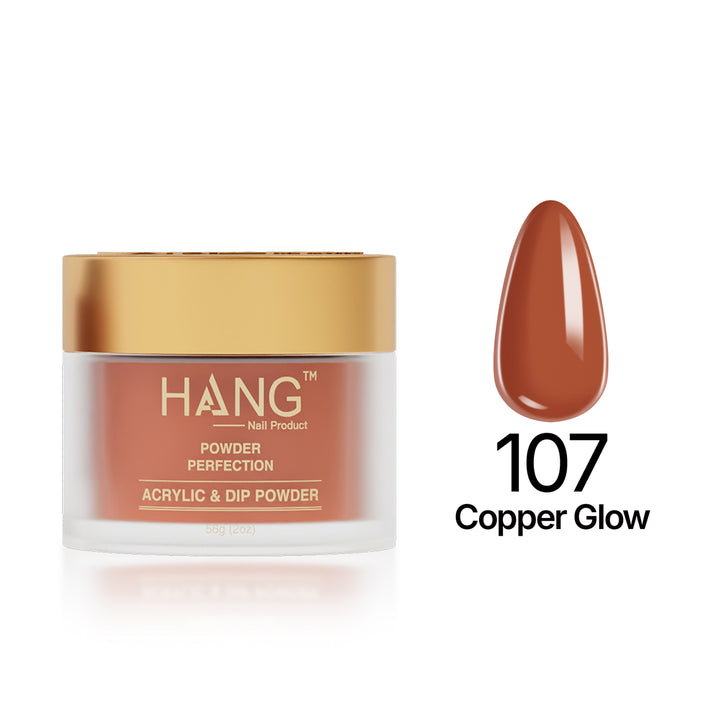 107 Copper Glow - Moonlight Dip Powder- Hang Nail Product Dip Powder