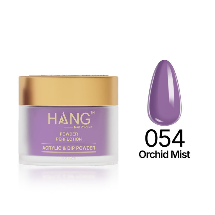 054 Orchid Mist  - Moonlight Dip Powder- Hang Nail Product Dip Powder