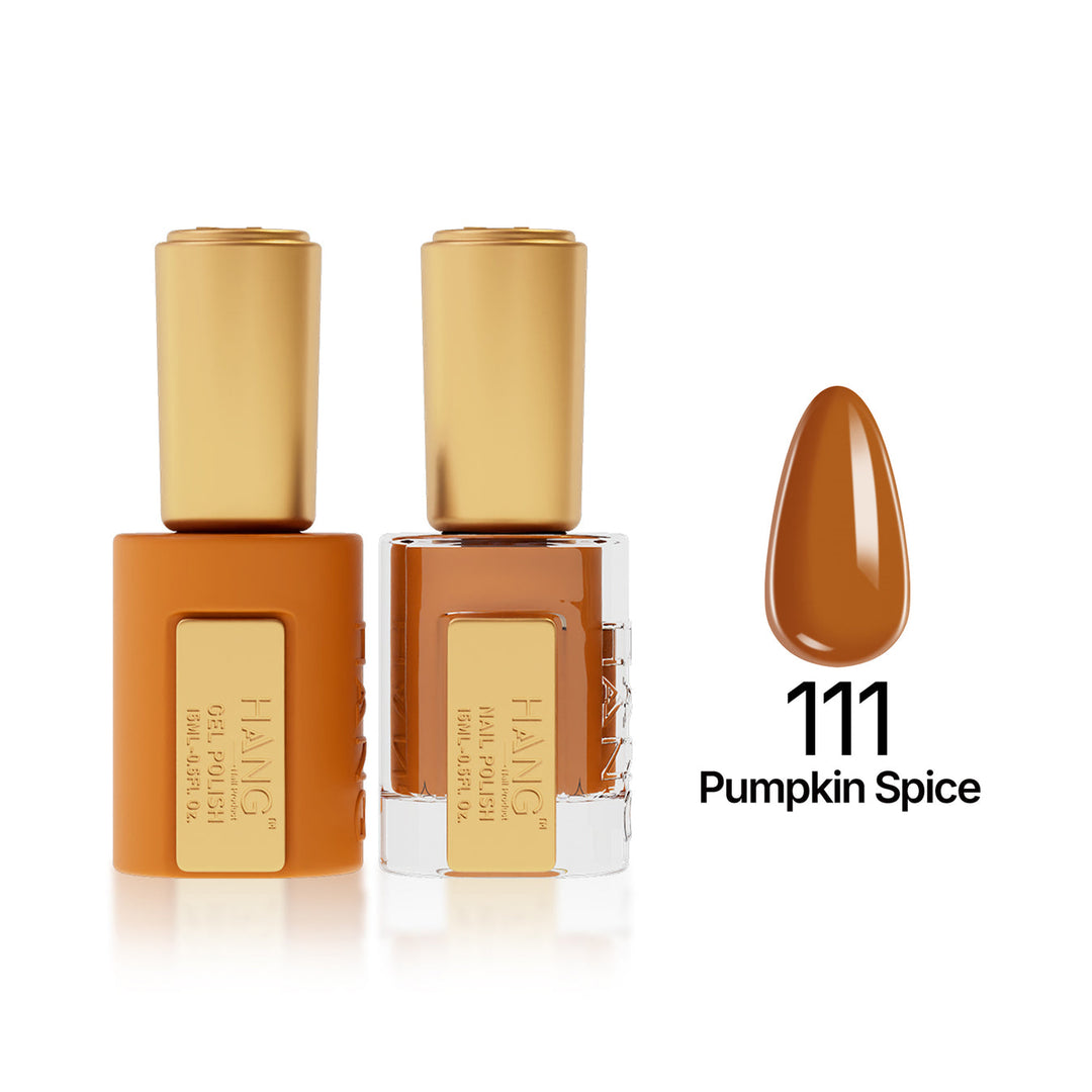 111 Pumpkin Spice - Moonlight Duo - Hang Nail Product Duo Matching Set