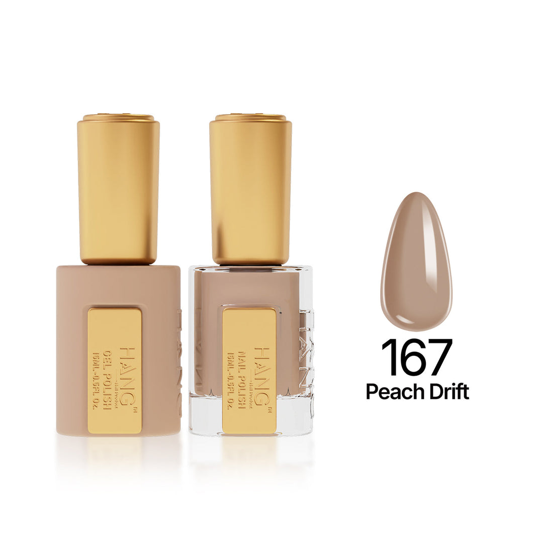 167 Peach Drift - Moonlight Duo - Hang Nail Product Duo Matching Set