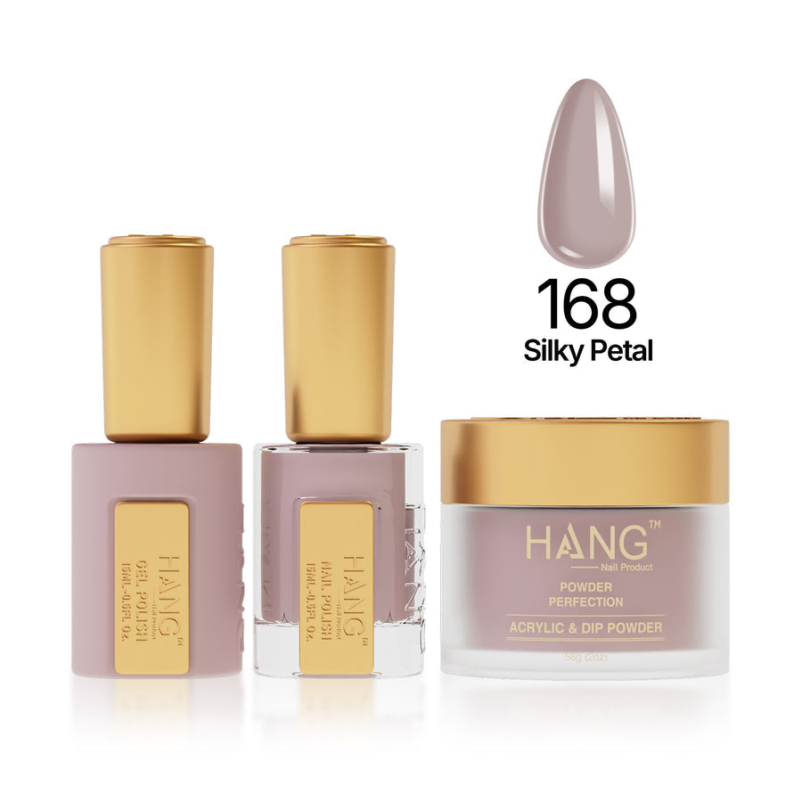 168 Silky Petal - Moonlight Trio - Hang Nail Product Trio Matching Set