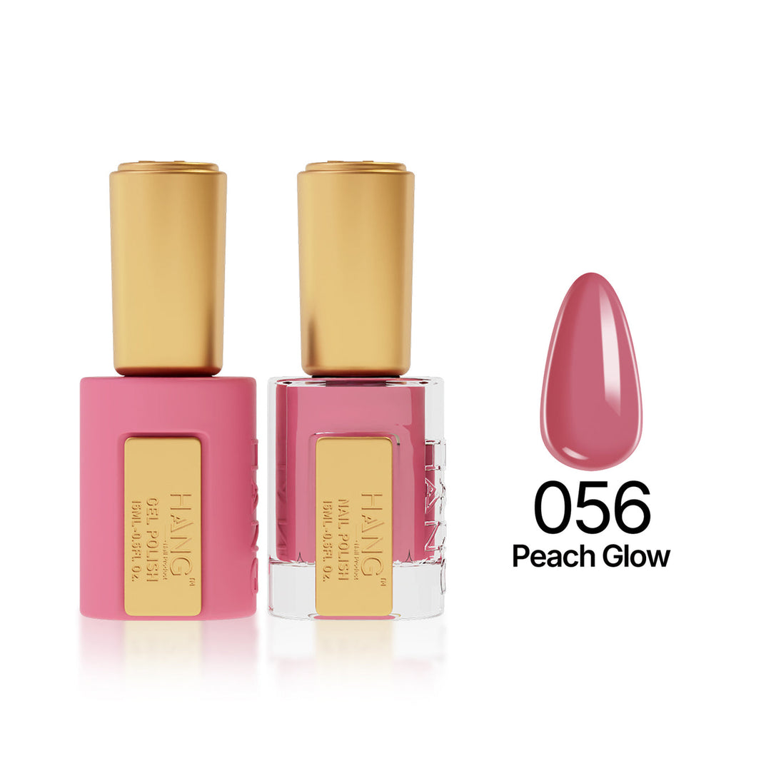 056 Peach Glow - Moonlight Duo - Hang Nail Product Duo Matching Set