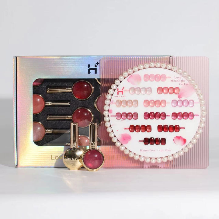 Hang Love Moonlight magnetic cat eye gel collection packaging
