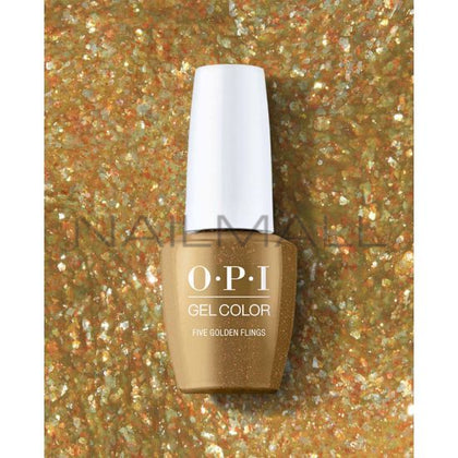 OPI	Holiday/Winter 2023	Terribly Nice	Gelcolor	Five Golden Flings	HPQ02