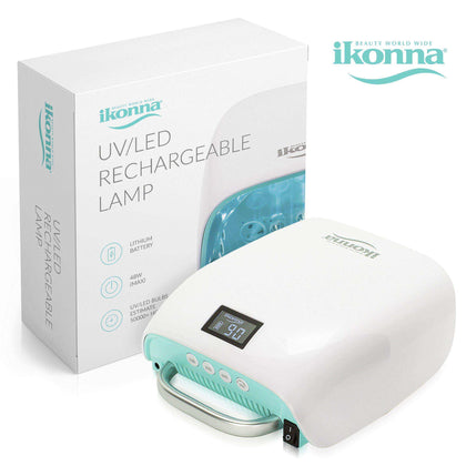 iKonna Portable UV/LED Lamp 48W - White UV/LED Lamp