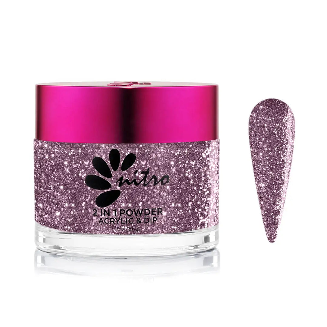 A124 - Purple Rain - Nitro Dip/Acrylic Powder - Bella Collection