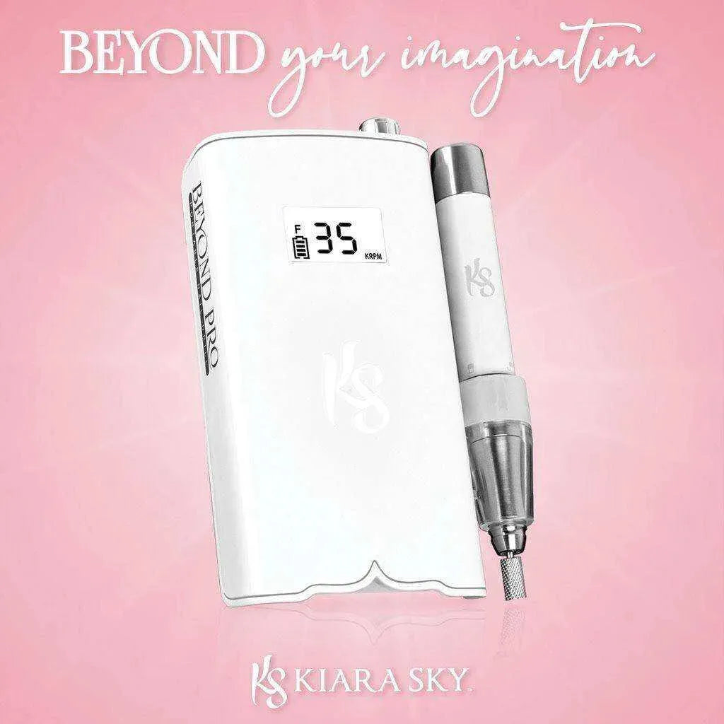 Kiara Sky BeyondPro Portable Nail Drill - White Nail Drill