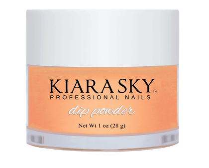 Kiara Sky Dip Powder - D418 SON OF A PEACH Dip Powder