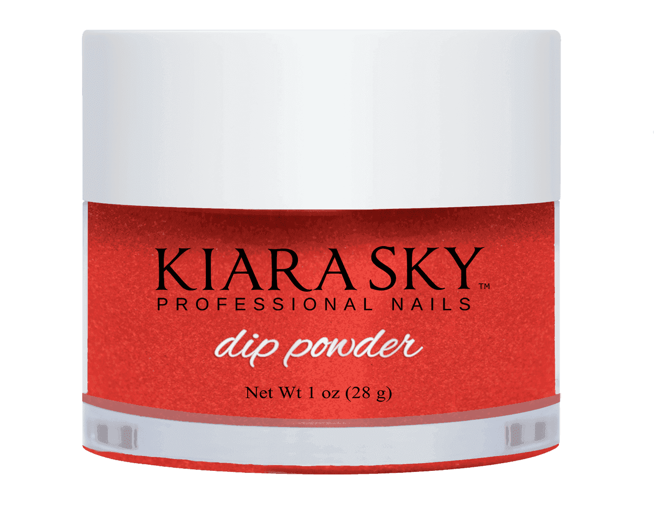 Kiara Sky Dip Powder - D424 I'M NOT RED-E YET