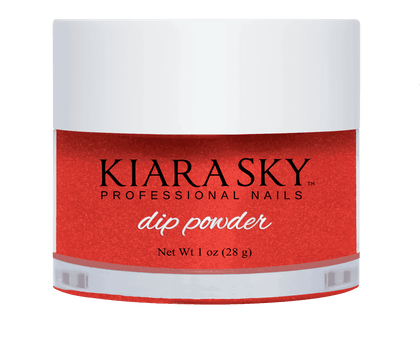 Kiara Sky Dip Powder - D424 I'M NOT RED-E YET Dip Powder