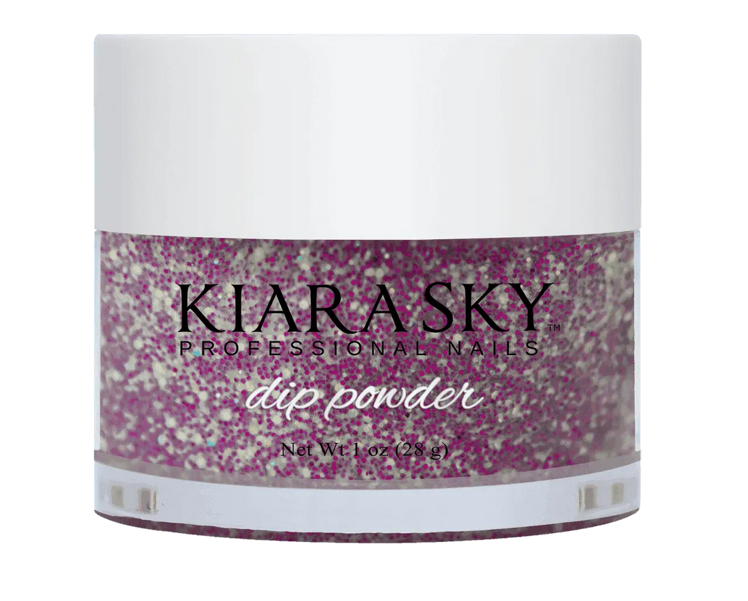 Kiara Sky Dip Powder - D430 PURPLE SPARK Dip Powder