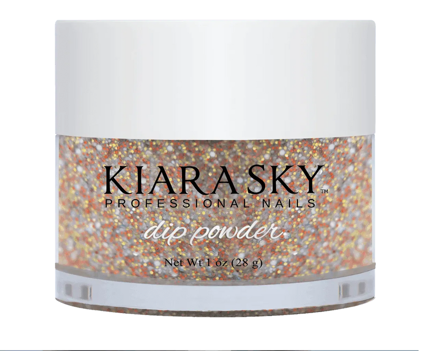 Kiara Sky Dip Powder - D433 STRIKE GOLD Dip Powder