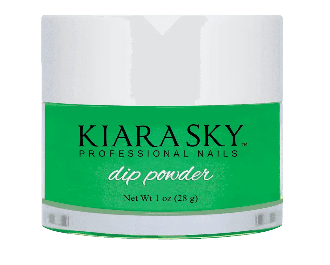Kiara Sky Dip Powder - D448 GREEN WITH ENVY Dip Powder