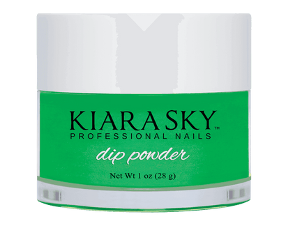 Kiara Sky Dip Powder - D448 GREEN WITH ENVY Dip Powder