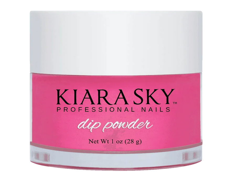 Kiara Sky Dip Powder - D453 BACK TO THE FUCHSIA Dip Powder