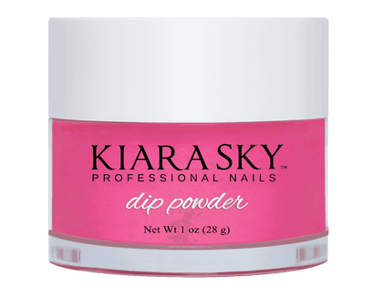 Kiara Sky Dip Powder - D453 BACK TO THE FUCHSIA Dip Powder