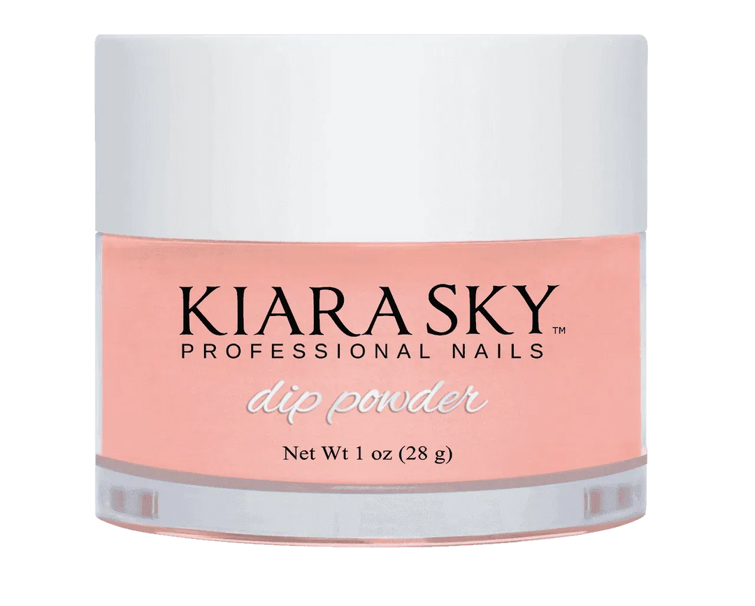 Kiara Sky Dip Powder - D490 ROMANTIC CORAL Dip Powder