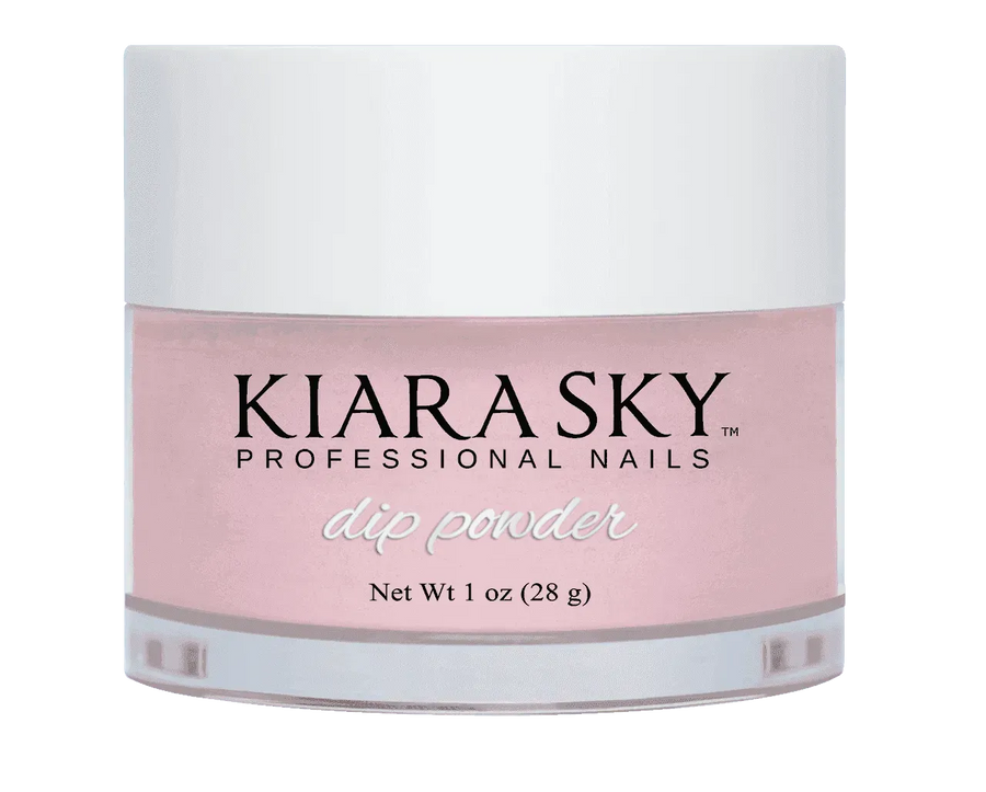 Kiara Sky Dip Powder - D491 PINK POWDERPUFF Dip Powder