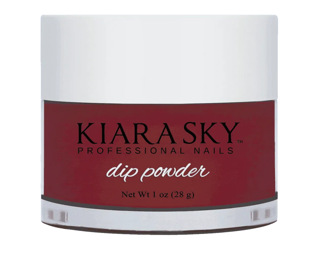 Kiara Sky Dip Powder - D502 ROSES ARE RED Dip Powder