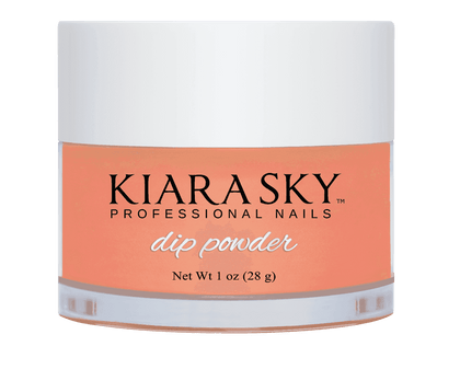 Kiara Sky Dip Powder - D562 PEACH-A-ROO Dip Powder