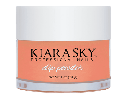 Kiara Sky Dip Powder - D562 PEACH-A-ROO nailmall