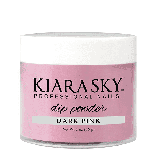 Kiara Sky Dip Powder - Dark Pink 2oz