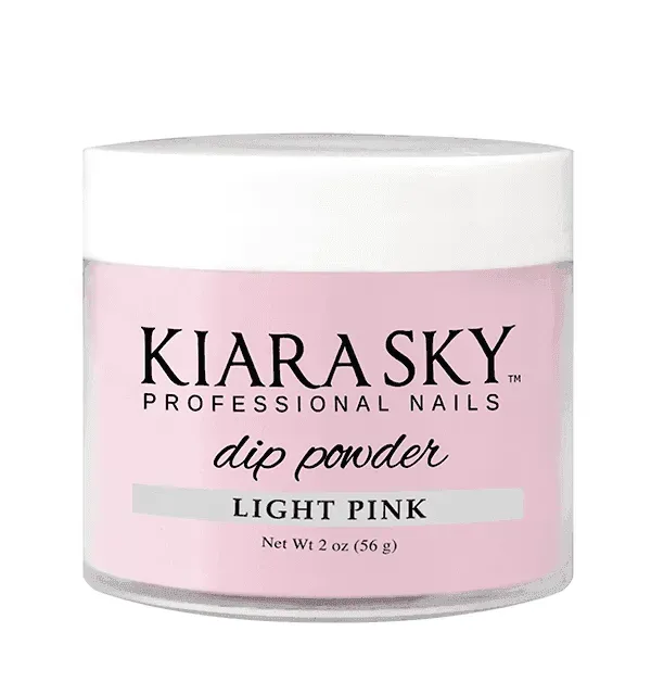 Kiara Sky Dip Powder - Light Pink 2oz Dip Essential Powders