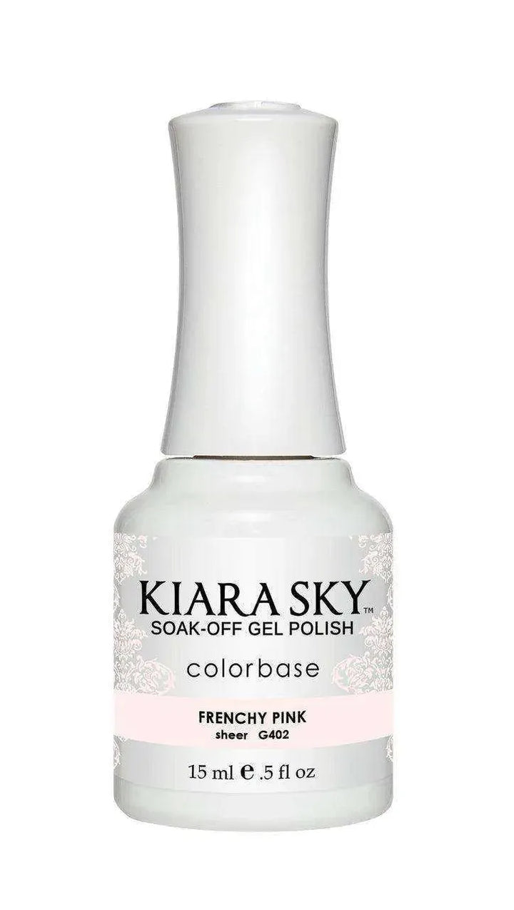 Kiara Sky Duo - Gel & Lacquer Combo - 402 FRENCHY PINK Duo - Gel & Lacquer Combo