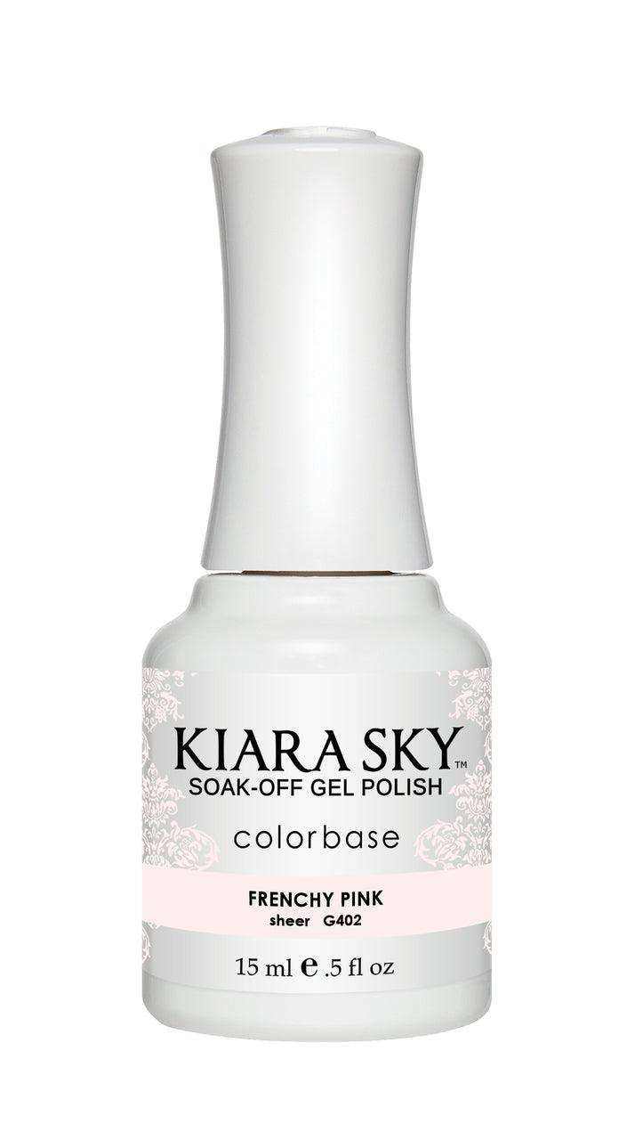 Kiara Sky Duo - Gel & Lacquer Combo - 402 FRENCHY PINK