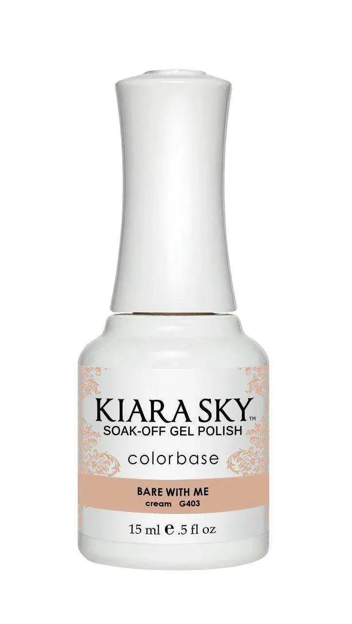 Kiara Sky Duo - Gel & Lacquer Combo - 403 BARE WITH ME Duo - Gel & Lacquer Combo